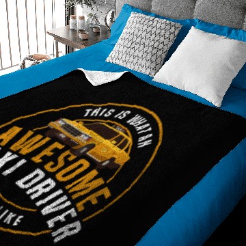 Discover taxi Baby Blankets