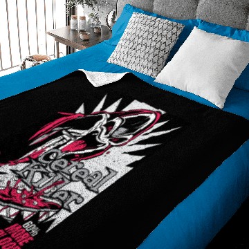 Discover Cereal Killer Comic Book Cover Baby Blankets