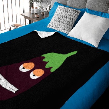 Discover bored eggplant Baby Blankets
