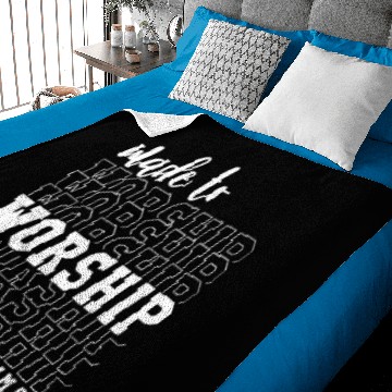 Discover Made to Worship psalm 951 Baby Blankets