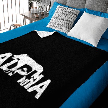 Discover Alpha Wolf | Packleader Wolves Pack Wolfpack Howl Baby Blankets