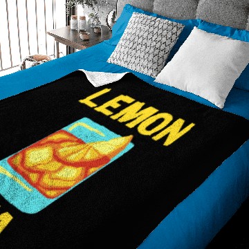 Discover lemon tea Baby Blankets