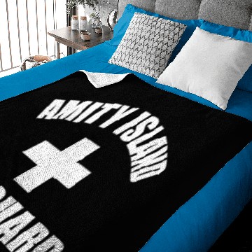 Discover Amity Island Lifeguard Baby Blankets