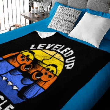 Discover Level Up Uncle Baby Blankets