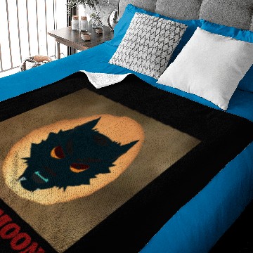 Discover Wolf Moon Baby Blankets