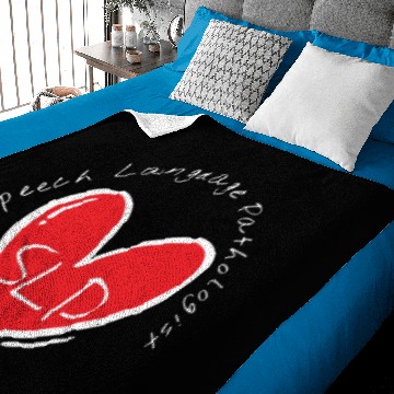 Discover SLP SPEECH LANGUAGE PATHOLOGIST Baby Blankets