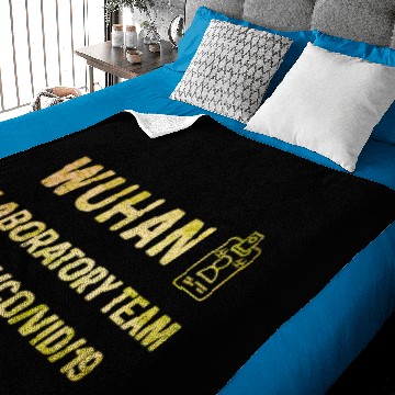 Discover Wuhan Laboratory Corona Virus Coronavirus corona Baby Blankets