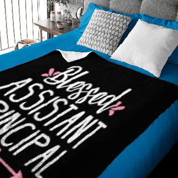 Discover Blessed Assistant Principal Baby Blankets