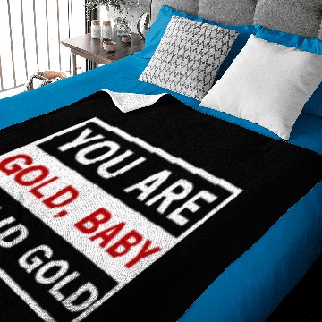 Discover You Are Gold Baby Solid Gold Baby Blankets