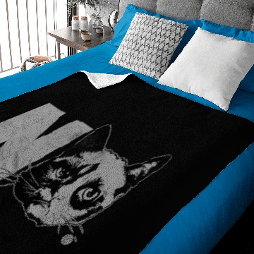Discover Grumpy Cat Big No Face Graphic Baby Blankets