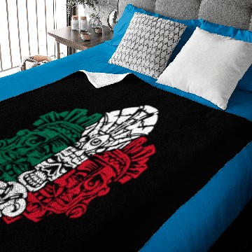 Discover Aztec Warrior Sculpture - Mexican Ancestors - Baby Blankets