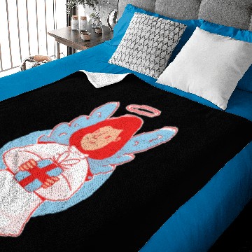 Discover Christmas Angel Gift Idea Baby Blankets