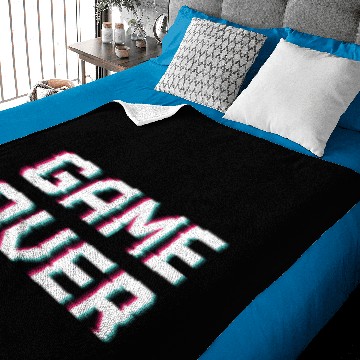 Discover Game Over. Ripple Text Effect. Baby Blankets