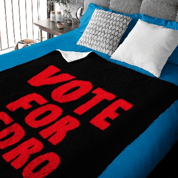 Discover vote for pedro Baby Blankets