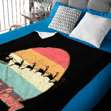 Discover santa is coming Baby Blankets