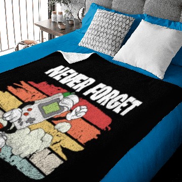 Discover Retro Never Forget 80s 90s Throwback Vintage Baby Blankets