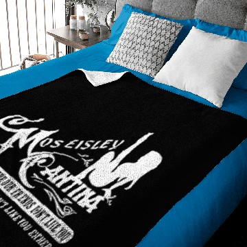 Discover Mos Eisley Cafe Cantina Spaceport Baby Blankets