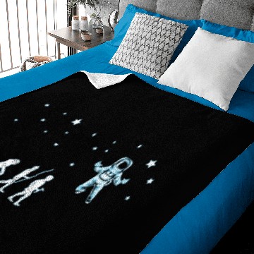Discover Evolution made astronauts out of us humans Baby Blankets
