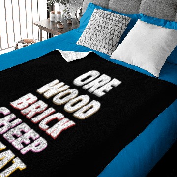 Discover Ore Brick Sheet Wheat Funny Settlers Board Game Baby Blankets