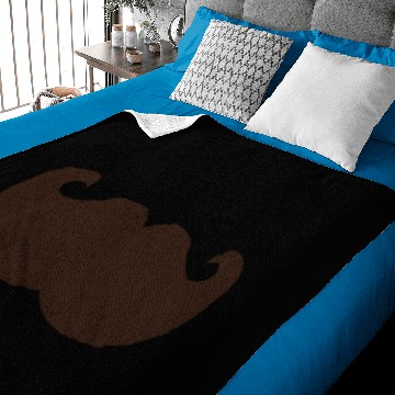 Discover Movember Mustache Baby Blankets