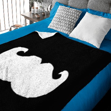 Discover Movember Mustache Baby Blankets