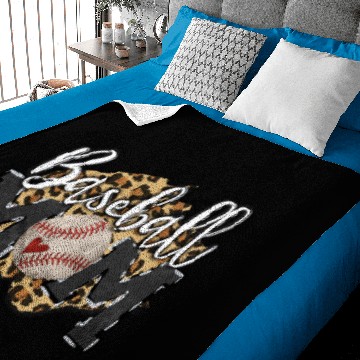 Discover Baseball Mom, Baseball Mama, Mom Baseball Gift Baby Blankets
