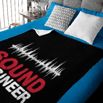 Discover Sound engineer I event technology Baby Blankets