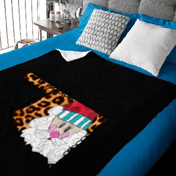 Discover Leopard Santa Oklahoma Baby Blankets