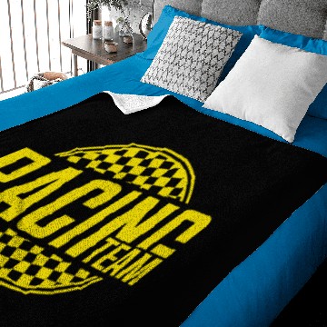 Discover Racing Team Racer Baby Blankets