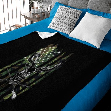 Discover Hunting American camouflage Flag Baby Blankets