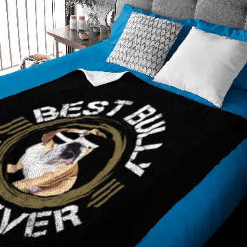 Discover Best Bully Dad | American Bully Owner Gift Baby Blankets