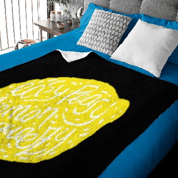 Discover Easy Peasy Lemon Squeezy Fruit Funny Baby Blankets