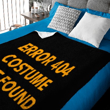 Discover Error 404 Costume Not Found Halloween Gift Baby Blankets
