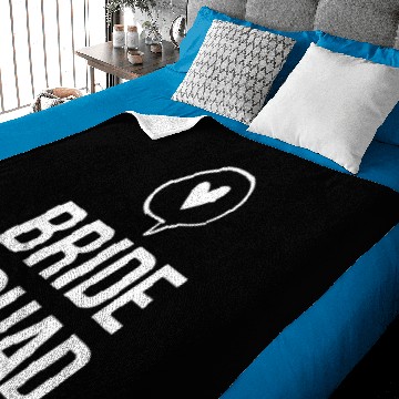 Discover Bride Squad Bridesmaids Baby Blankets