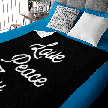 Discover Amour paix et joie Baby Blankets