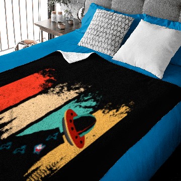 Discover Retro Alien Christmas santa clause Baby Blankets, Alien