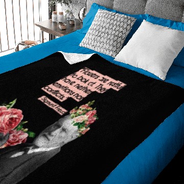 Discover Sigmund Freud Collage Art Baby Blankets