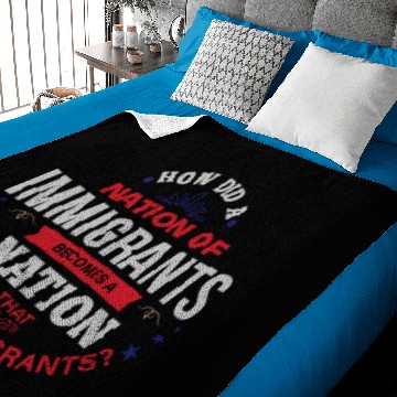 Discover immigrant, indigenous, stolen land Baby Blankets