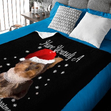 Discover Have Yourself A Yorkie Little Christmas Baby Blankets