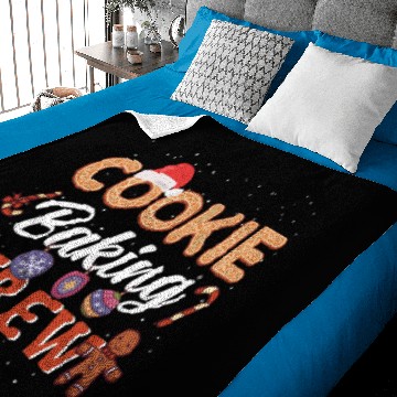 Discover Cookie Baking crew Baby Blankets