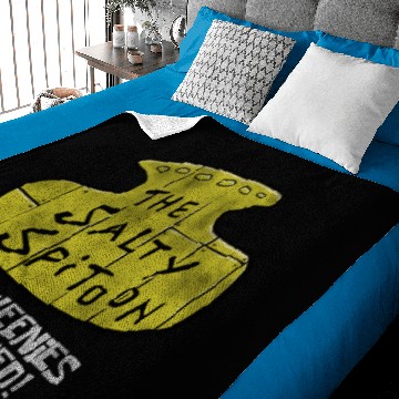 Discover Spongbob The Salty Spitoon Sign Baby Blankets