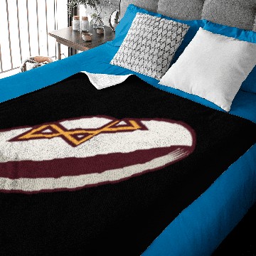 Discover A White Judaism Cap. Baby Blankets