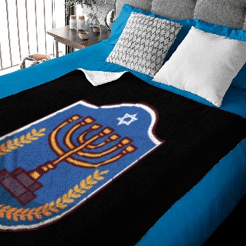 Discover Judaism Symbols Baby Blankets