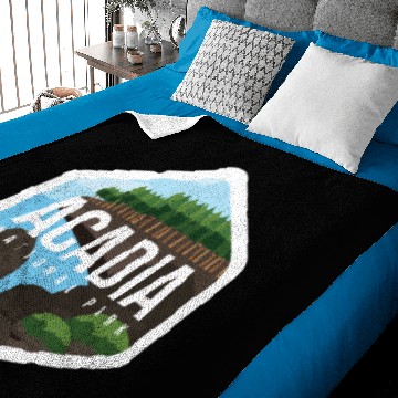 Discover Acadia National Park Baby Blankets
