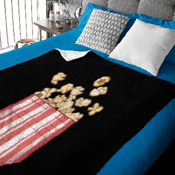 Discover Popcorn cinema gift Baby Blankets
