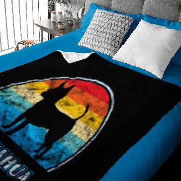 Discover Smooth Chihuahua Vintage Design Dog Baby Blankets