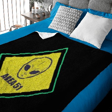 Discover AREA 51 Baby Blankets