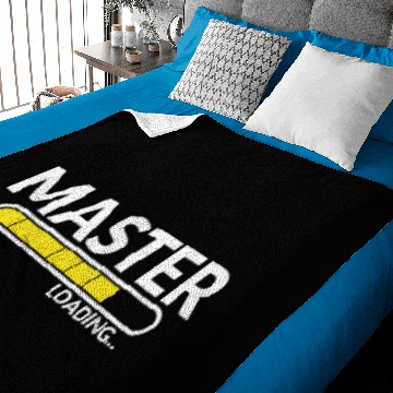 Discover Master University Masters Degree Funny Gift Baby Blankets