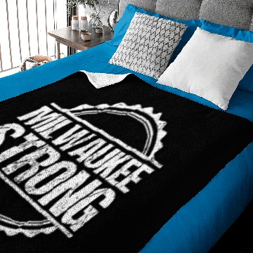 Discover Milwaukee Strong Baby Blankets