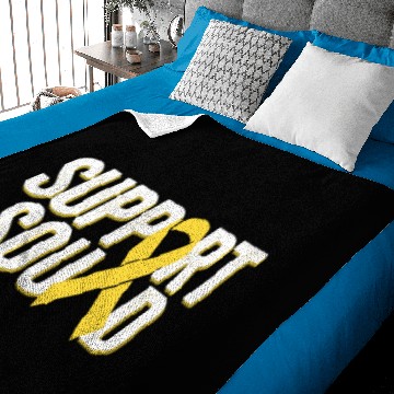 Discover Support Squad | Sarcoma Bone Cancer Awareness Baby Blankets